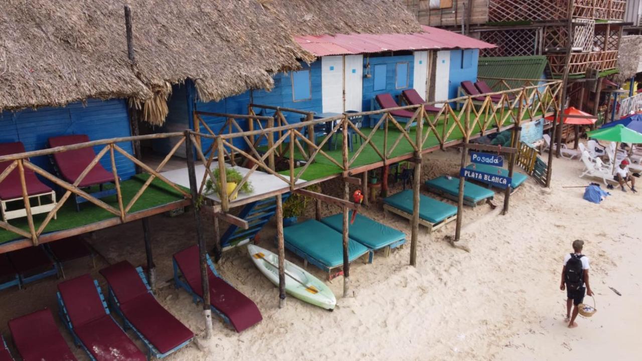 Hostal Playa Blanca Exterior foto