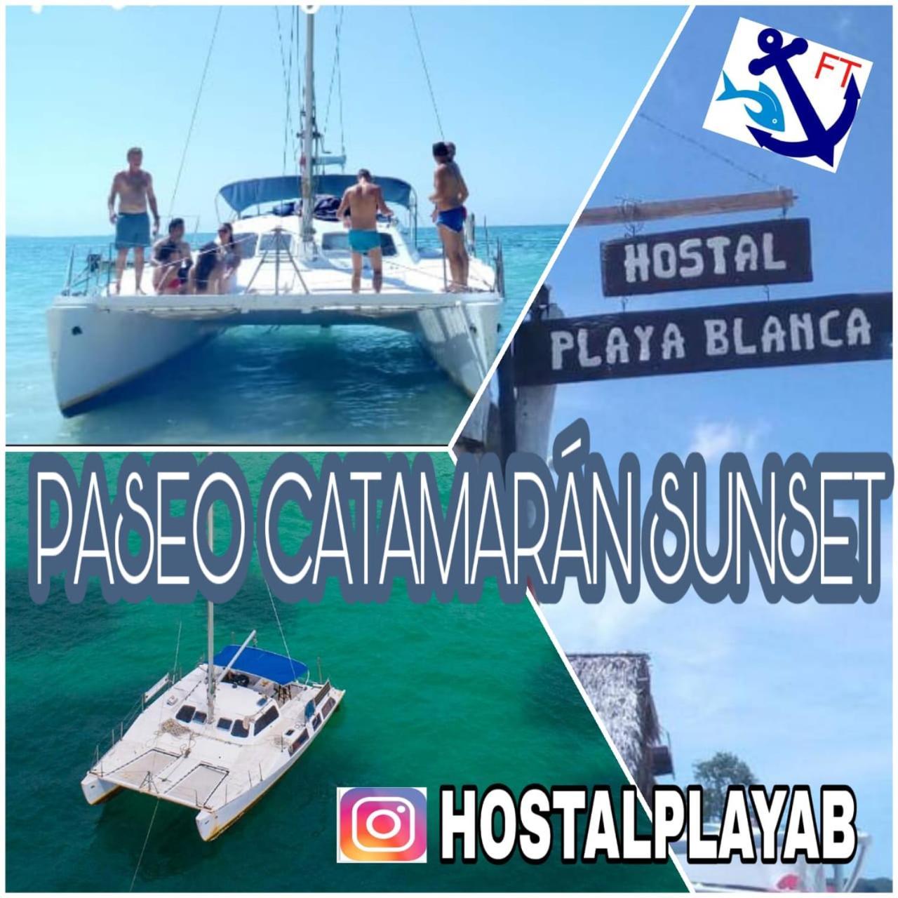 Hostal Playa Blanca Exterior foto
